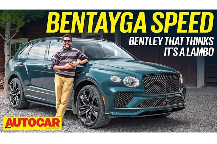 2025 Bentley Bentayga Speed video review 